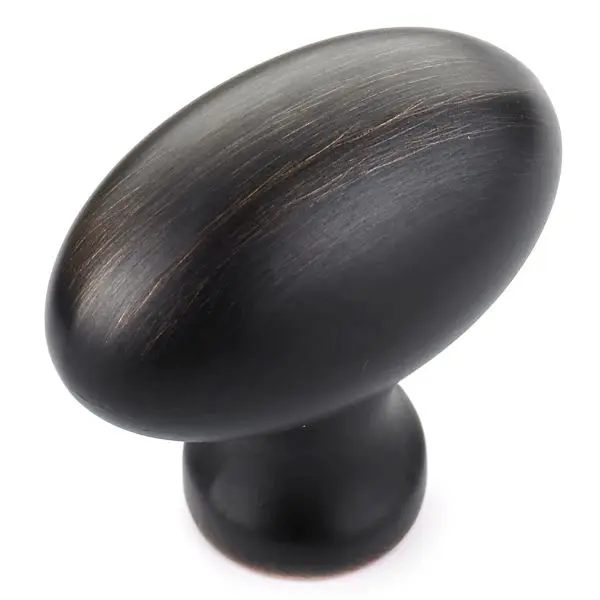 Richelieu Non-Toxic Olinville Gatherion 1 9/16-inch (40 mm) x 7/8-inch (22 mm) Textured Finish Oil-Rubbed Bronze, Traditio...