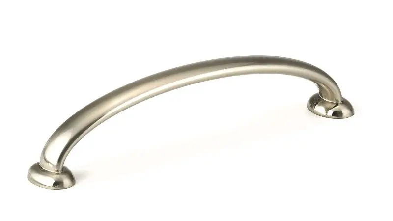 Richelieu Original Dorval Gatherion 5 1/16-inch (128 mm) Center-to-Center Brushed Satin Nickel, Traditional Arched Cabinet...