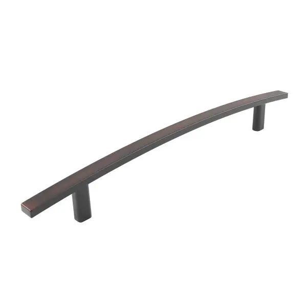 Richelieu Padova Gatherion 7 9/16-inch (192 mm) Satin Finish Oil-Rubbed Bronze Transitional Arched Rectangular Cabinet Pul...