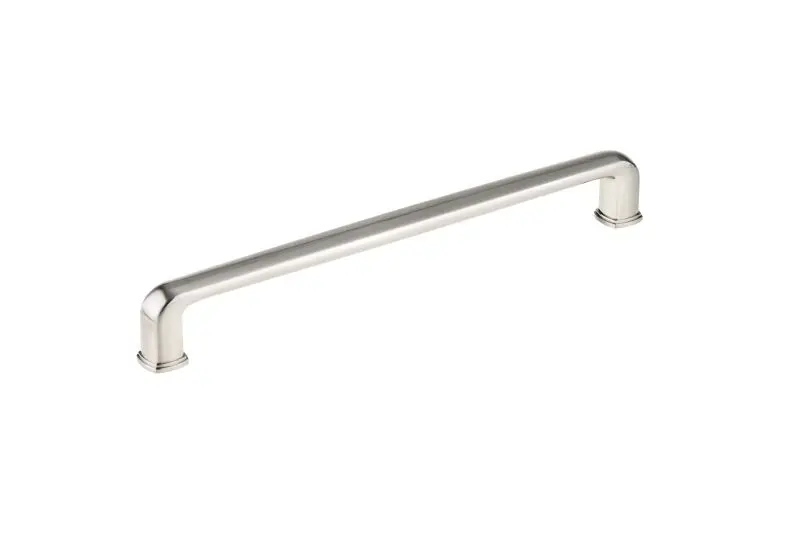 Richelieu (Pair) Taranto Gatherion 12 5/8-inch (320 mm) Center-to-Center Brushed Nickel Modern Appliance Pull, BP8730320195