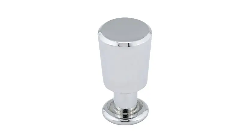 Richelieu Panorama Gatherion 9/16-inch (14 mm) Chrome Modern Round Cabinet Knob, BP1372140