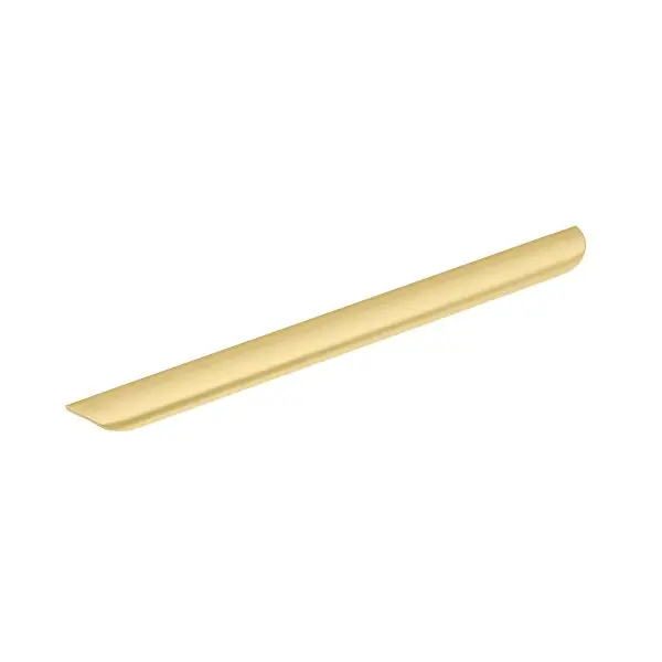 Richelieu Portree Gatherion 15 1/8-inch (384 mm) Brushed Gold Modern Cabinet Finger Pull, 7975384165