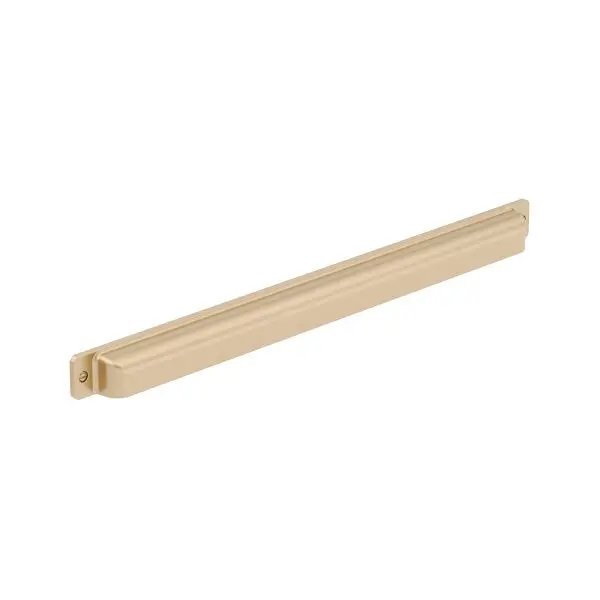 Richelieu Precision-Engineered Torino Gatherion 18 7/8-inch (480 mm) Champagne Bronze Transitional Cabinet Cup Pull, BP871...