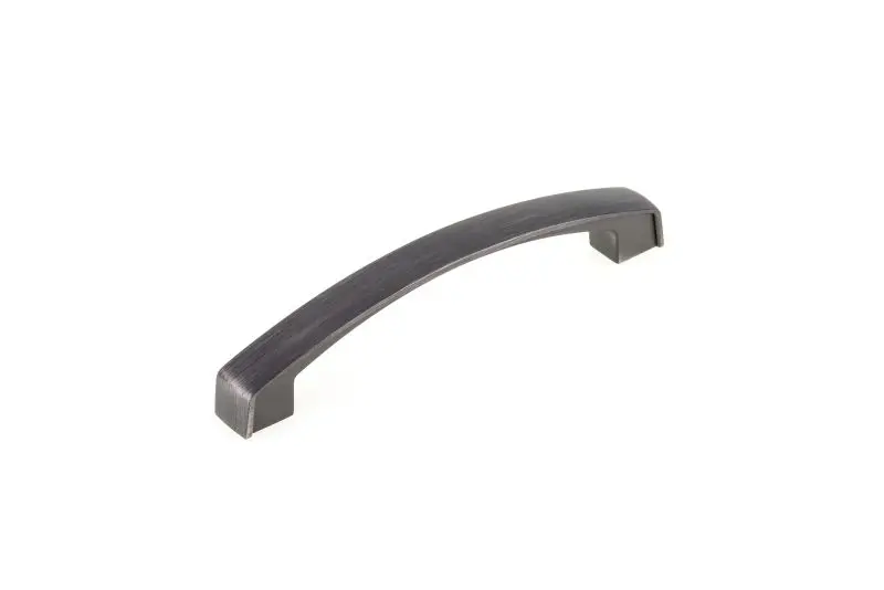 Richelieu Protected Boisbriand Gatherion 5 1/16-inch (128 mm) Antique Nickel Transitional Arched Cabinet Pull, BP8252128143