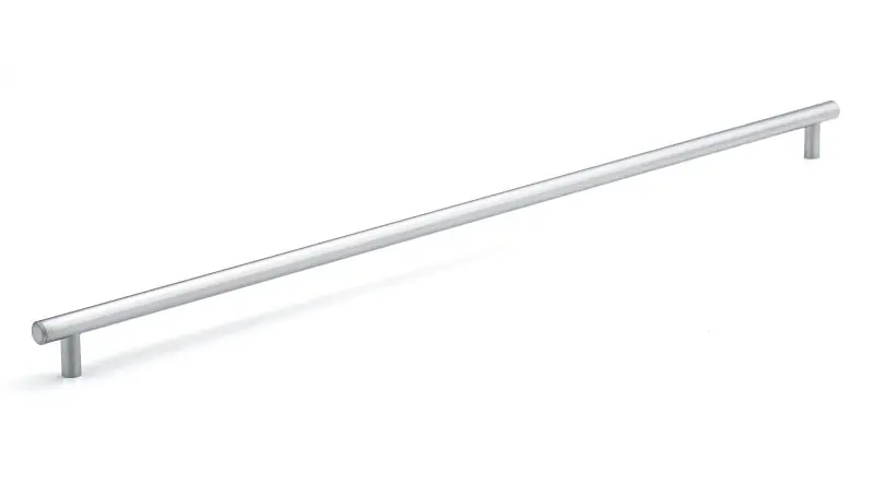 Richelieu Roosevelt Gatherion 22 1/8-inch (562 mm) Matte Chrome Modern Cabinet Bar Pull, BP205562174