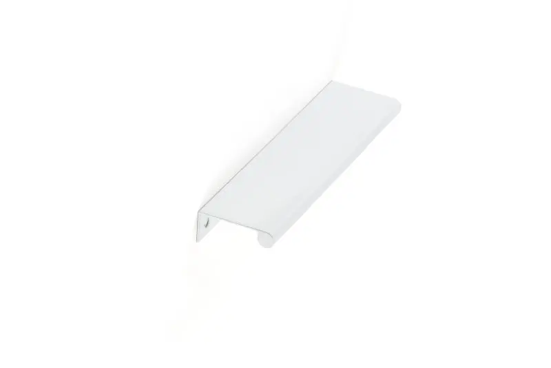 Richelieu Safety Salford Gatherion 7 9/16-inch (192 mm) White Modern Cabinet Edge Pull, BP969619230