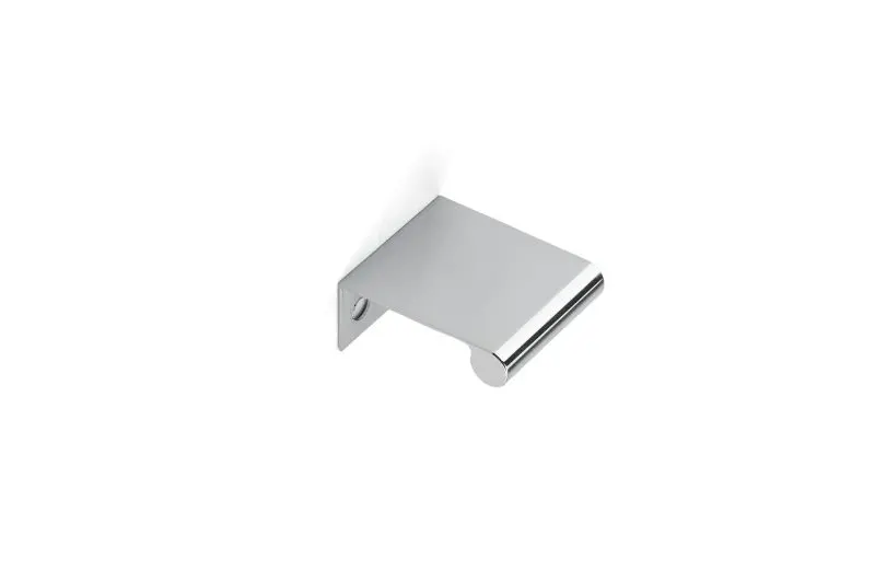 Richelieu Salford Gatherion 1-inch (25 mm) Chrome Modern Cabinet Edge Pull, BP969625140