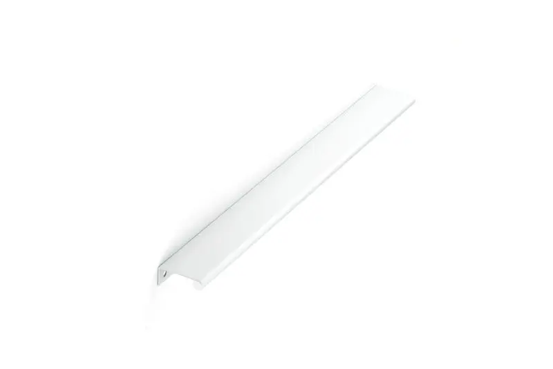 Richelieu Salford Gatherion 7 9/16-inch (192 mm) or 16 3/8-inch (416 mm) Ivory Modern Cabinet Edge Pull, BP969641630