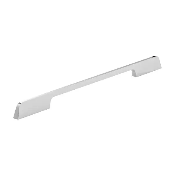 Richelieu Sedona Gatherion 12 5/8-inch (320 mm) Center-to-Center Chrome Modern Cabinet Pull, 7996320140