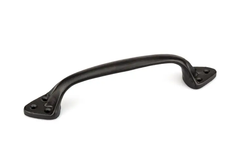Richelieu Sheffield Gatherion 8 1/16-inch (205 mm) Matte Midnight Black, Traditional Curved Barn Door Pull, BP9465205900