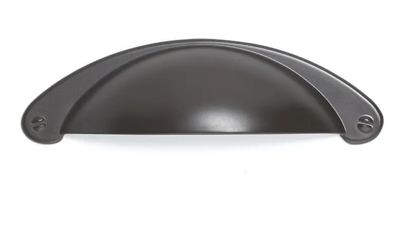 Richelieu Sorbonne Gatherion 3-inch (76 mm) Oil-Rubbed Bronze, Traditional Cabinet Cup Pull, BP82333ORB