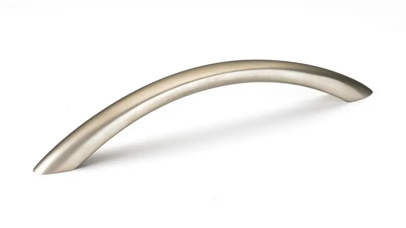 Richelieu Standard Concord Gatherion 5 1/16-inch (128 mm) Matte Black Nickel Modern Arched Cabinet Pull, BP16338184