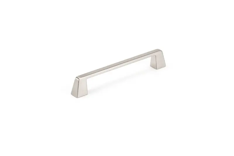 Richelieu Stirling Gatherion 6 5/16-inch (160 mm) Matte Finish Black Nickel Modern Rectangular Cabinet Pull, BP7340160195