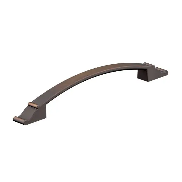 Richelieu Teramo Gatherion 12 5/8-inch (320 mm) Brushed Oil-Rubbed Bronze, Traditional Arched Cabinet Pull, BP2606320BORB