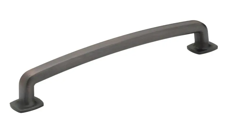 Richelieu Terrebonne Gatherion 6 5/16-inch (160 mm) Brushed Oil-Rubbed Bronze Transitional Curved Cabinet Pull, BP863160BORB