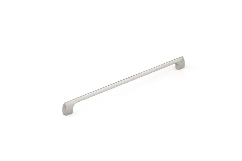 Richelieu Tichester Gatherion 12 5/8-inch (320 mm) Brushed Black Nickel Modern Slim Cabinet Pull, BP814320195