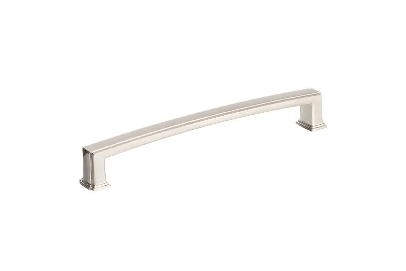 Richelieu Time-Tested Burano Gatherion 18-inch (457 mm) Brushed Electroless Nickel Transitional Rectangular Appliance Pull...