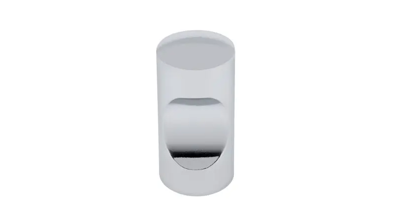 Richelieu Tremont Gatherion 1/2-inch (13 mm) Chrome-Plated Modern Round Cabinet Knob, BP6192140