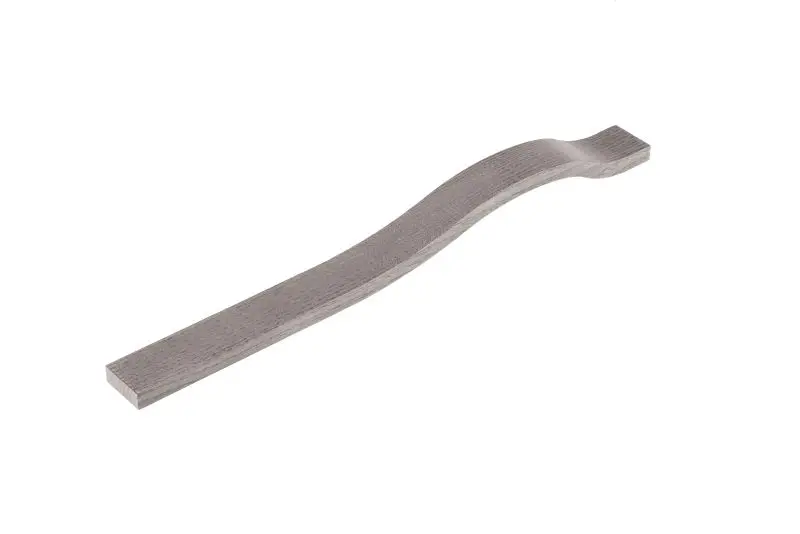 Richelieu Unique 12 5/8-inch (320 mm) Center-to-Center Ash Oak Modern Arched Cabinet Pull, 646432024