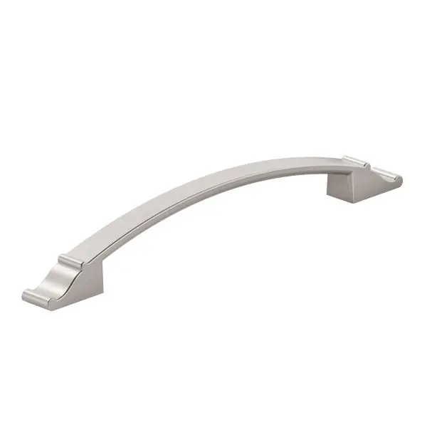 Richelieu User-Friendly Teramo Gatherion 7 9/16-inch (192 mm) Brushed Nickel-Plated, Traditional Arched Cabinet Pull, BP26...