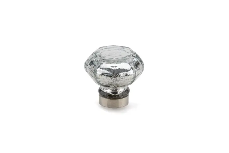 Richelieu Valencia Gatherion 1 3/4-inch (44 mm) Antique Mirror Eclectic Round Cabinet Knob, BP885044144