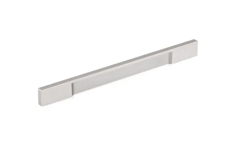 Richelieu Viareggio Gatherion 8 13/16-inch (224 mm) Brushed Stainless Spring Steel Modern Cabinet Finger Pull, BP13101224170