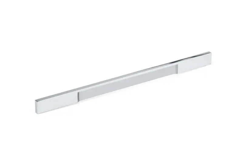 Richelieu Viareggio Gatherion 12 5/8-inch (320 mm) Decorative Chrome Modern Cabinet Finger Pull, BP13101320140