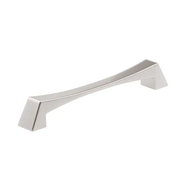 Richelieu Vivara Gatherion 7 9/16-inch (192 mm) Brushed Black Nickel Modern Curved Rectangular Cabinet Pull, BP5187192195