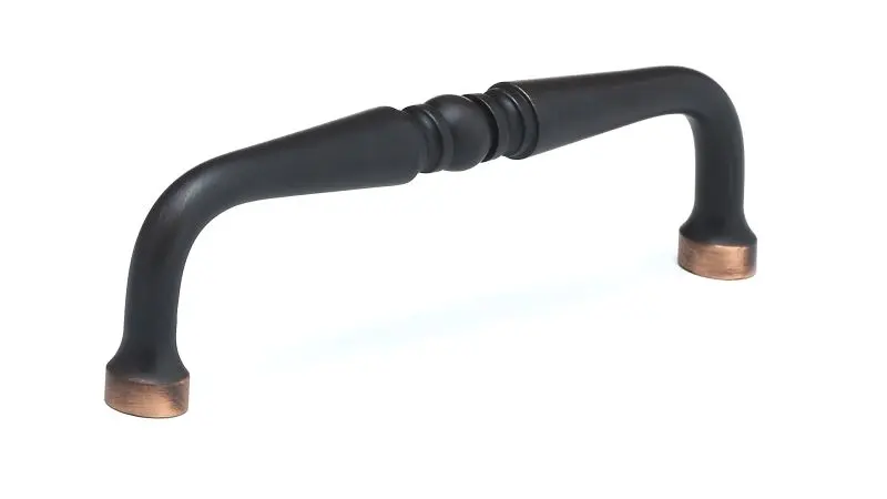 Richelieu Waterproof Laval Gatherion 3 3/4-inch (96mm) Center-to-Center Textured Finish Oil-Rubbed Bronze, Traditional Cab...