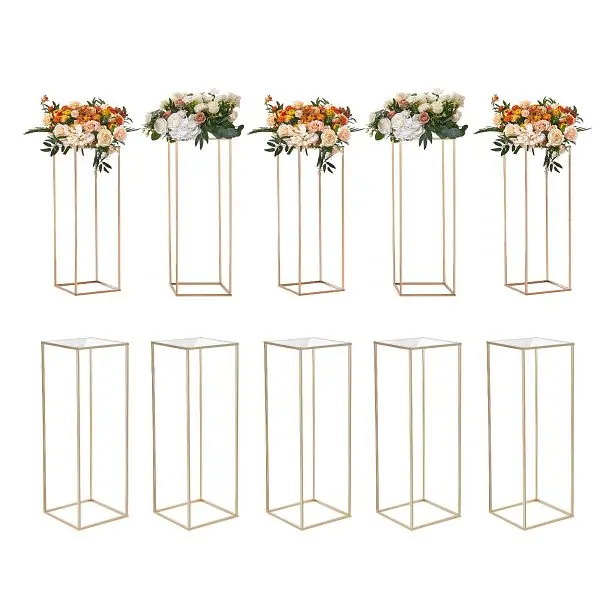 VEVOR 31.5 inch High Wedding Flower Stand Acrylic Laminate, 10 Each, HLHJLFTJXKYLGS0OLV0