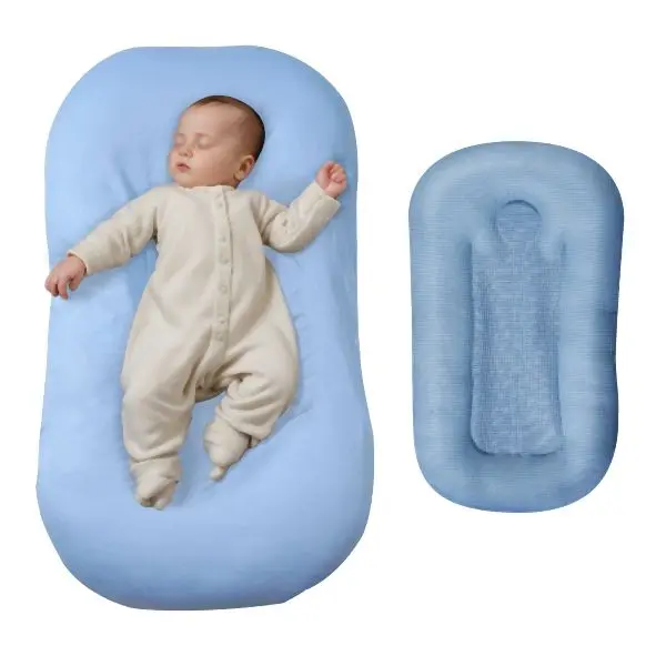 VEVOR Baby Lounger Baby Nest Sleeper Newborn 100% Cotton Soft Infant Lounger, YTSYEWYTSYEWCS2AYV0