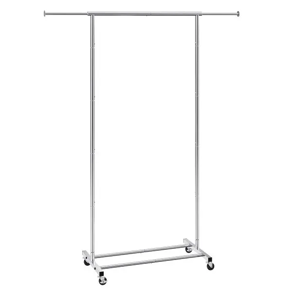 VEVOR Clothes Rack Wheels, Heavy Duty Clothing Garment Rack Hanging Rod and Bottom Storage Area, JYKCYJ2838111EXJ9V0