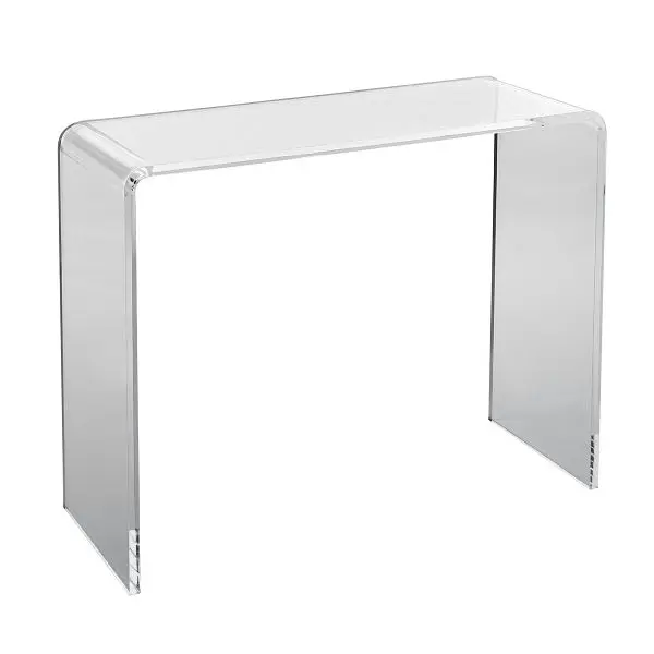 VEVOR CSA-Approved Acrylic Console Table, Translucent Acrylic End Table, YKLXTXTMSDGUU9Y65V0