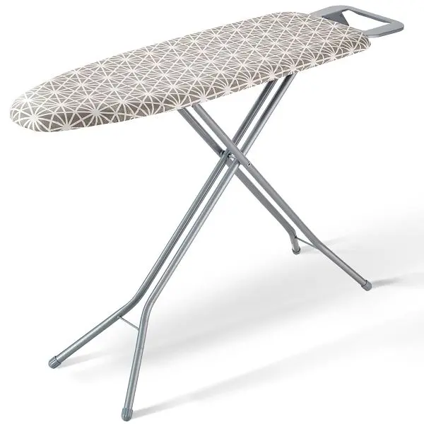 VEVOR Ironing Board Large 51 x 13 Ironing Surface, Thickened 4 Layers Iron Board Heat Resistant Cover & 100% Cotton Co...