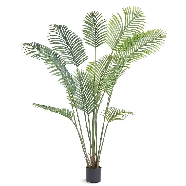 VEVOR Master-Grade Artificial Palm Tree, 6 FT Tall Faux Plant, RZRDZW6FT1BLLKB97V0