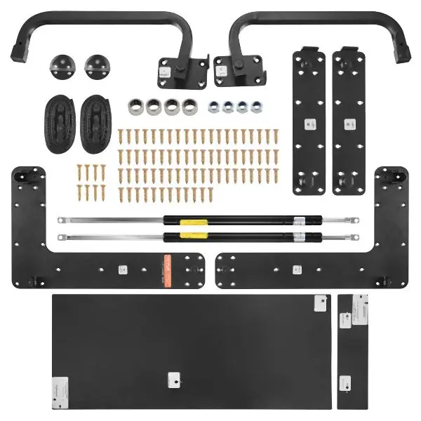 VEVOR Murphy Bed Kit Queen Deluxe DIY Wall Bed Mechanical Hardware Kit Folding, MFCZDJGQDGCFSM72OV0