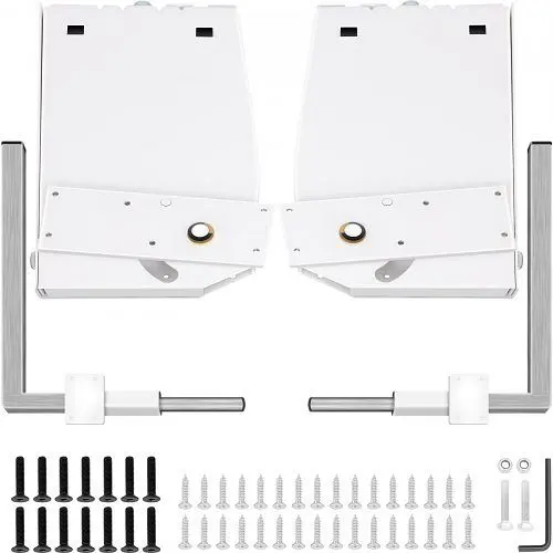 VEVOR Murphy Wall Bed Springs Mechanism Hardware Kit White Long-lasting King Or Queen Size, CJZFCJ00000000001V0