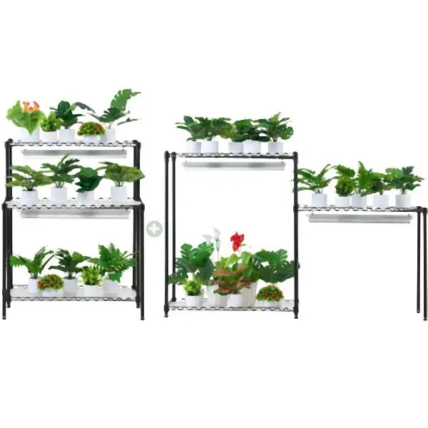 VEVOR Unique DIY Plant Stand Grow Lights 6 Tiers 192W 70.9" Tall Plant Grow Shelf, GNZWJ180CM75LE0LQV1