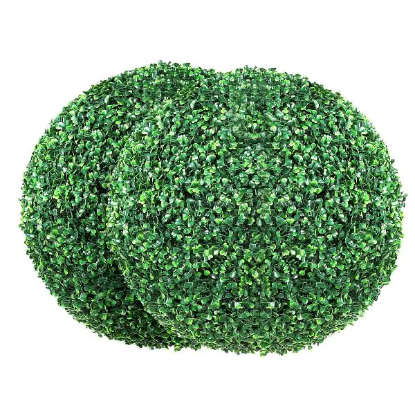 VEVOR Weather-Resistant Artificial Topiaries Boxwood Trees, 16” Tall (2 Units), RGZWXJQ16YC0L5L4VV0