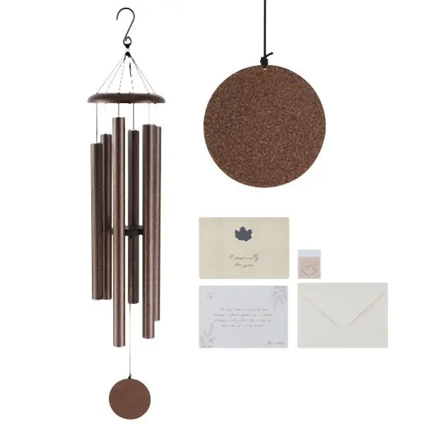 VEVOR Wind Chimes Outside 50-Inch AL Memorial Deep Tone Wind Chimes, JSFLHS50INCH7Q7SMV0