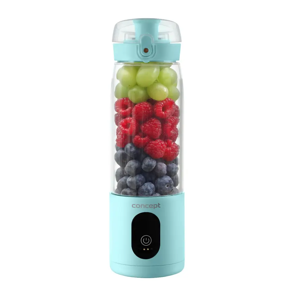 Concept personal blender, 600 ml, rechargeable Li-Ion, azure, FitMaker SM4002