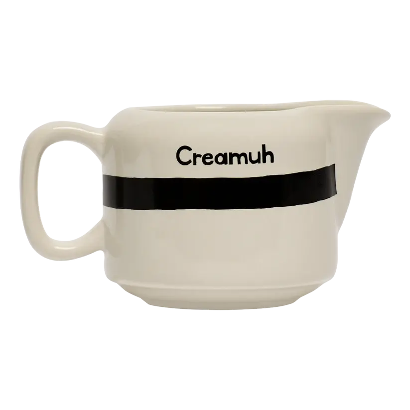 Microfiber Fishs Eddy Brooklynese - Creamuh (7oz)