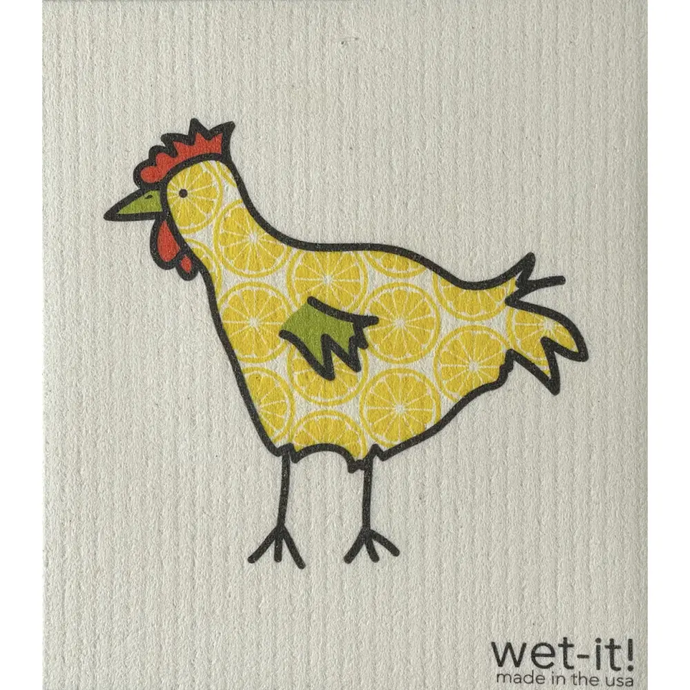 Quick-Dry Lemon Chicken Swedish Cloth