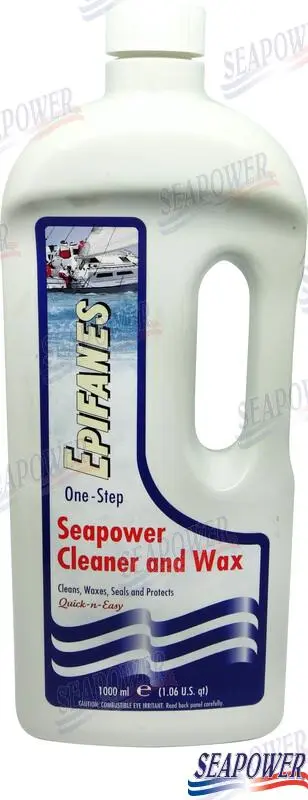 SEAPOWER CLEANER & WAX 1 LT. Lavender Scent