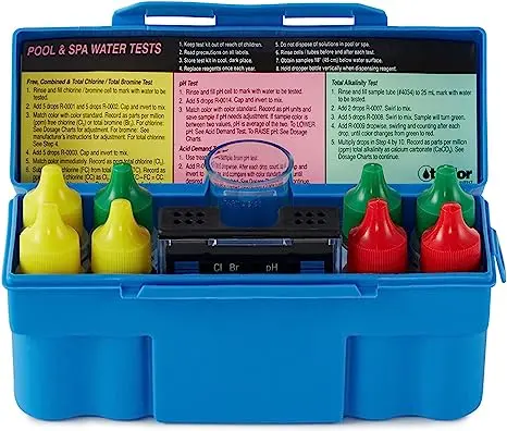 Taylor Residential Troubleshooter Dpd Test Kit K-1004-6 Refillable Bottle