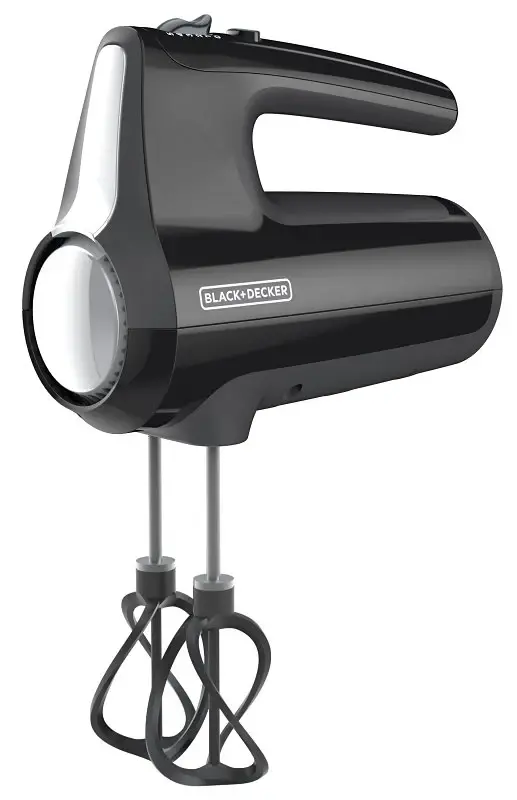 Stainless Steel Housing Black+Decker Performance Helix MX610 MX610B Premium Hand Mixer, 120 V, 350 W, 5-Speed, Charcoal