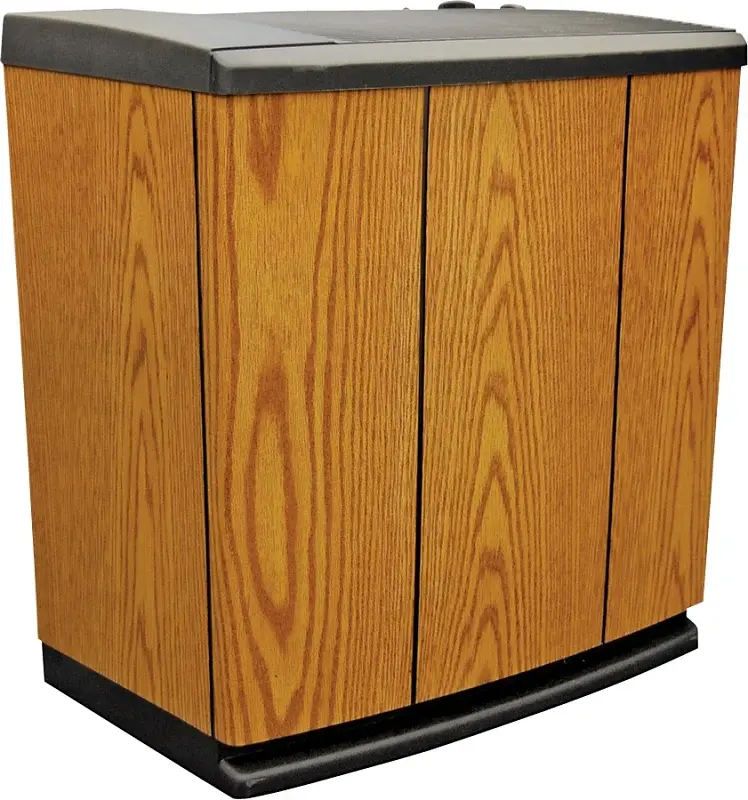 Aircare H12 300HB Humidifier, 120 V, 4-Speed, 3700 sq-ft Coverage Area, Analog Control, Buoyant Oak