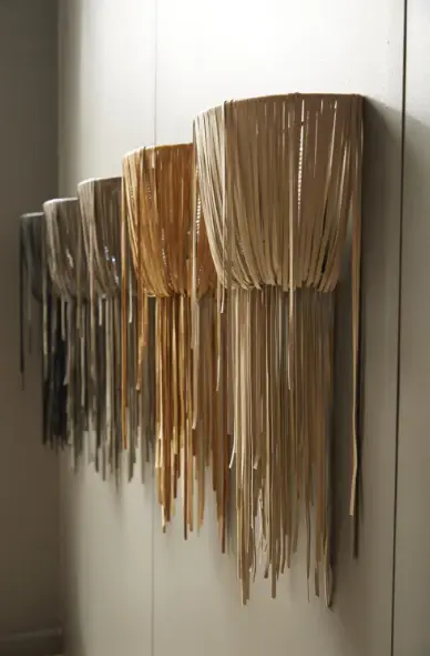 Urchin Wall Sconce - NeKeia Leather (Model EZ-Desk)