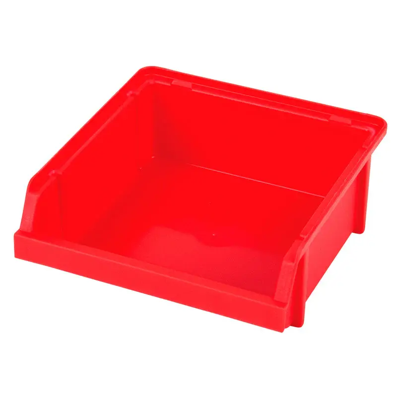 4 Inch Width Red Polypropylene 6794RB (60R) Sturdy Storage Bin