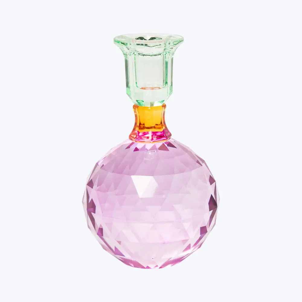 XL Disco Ornamental Crystal Candle Holder
